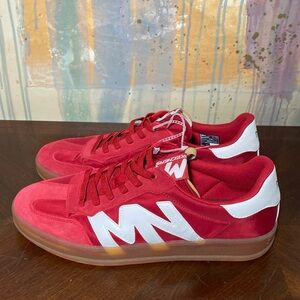 Skechers Mark Nason New Wave Cup ‘The Rally’ Red White Streetwear shoes Mens 12